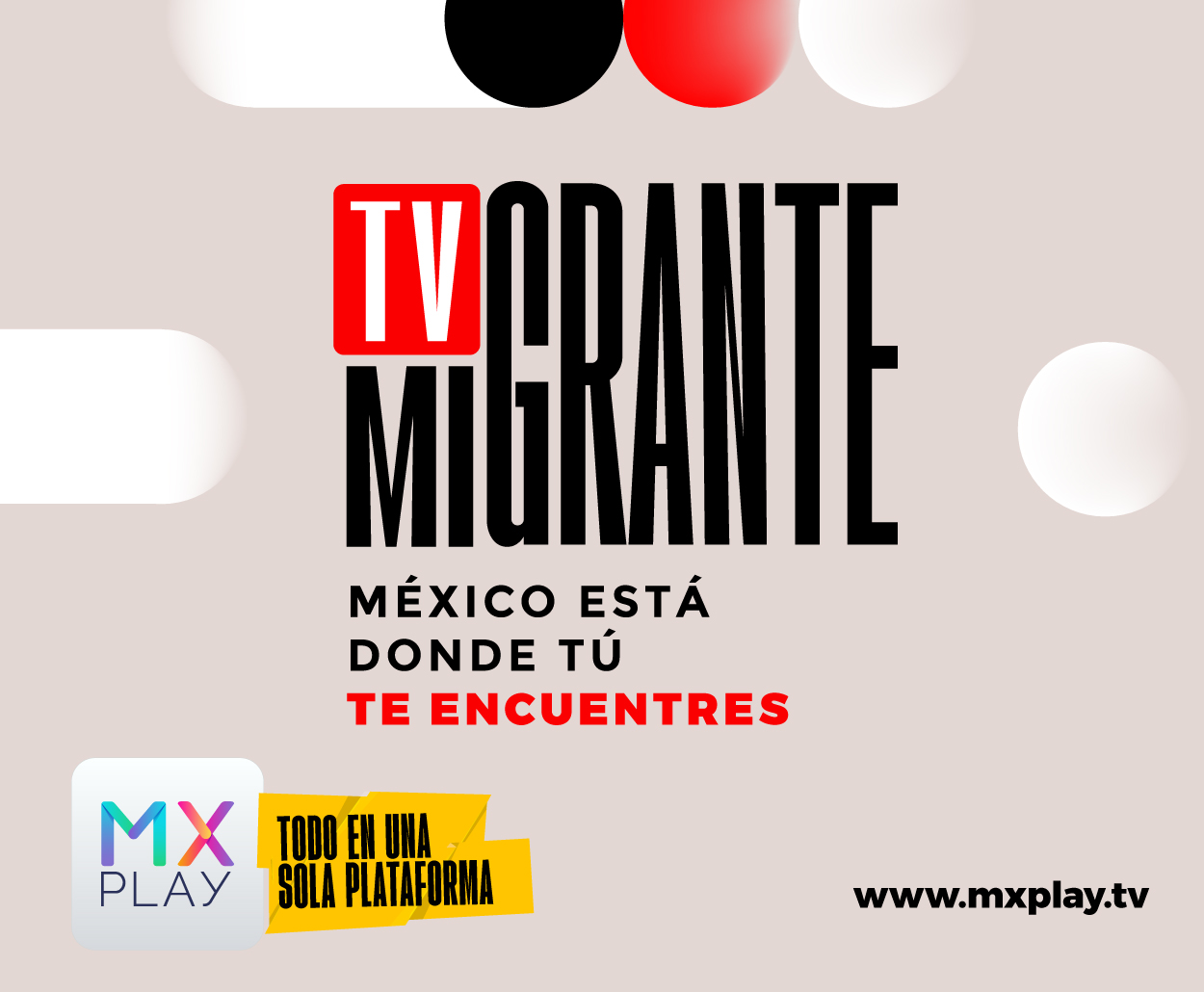 Lanza el SPR “TV Migrante” a través de MxPlay