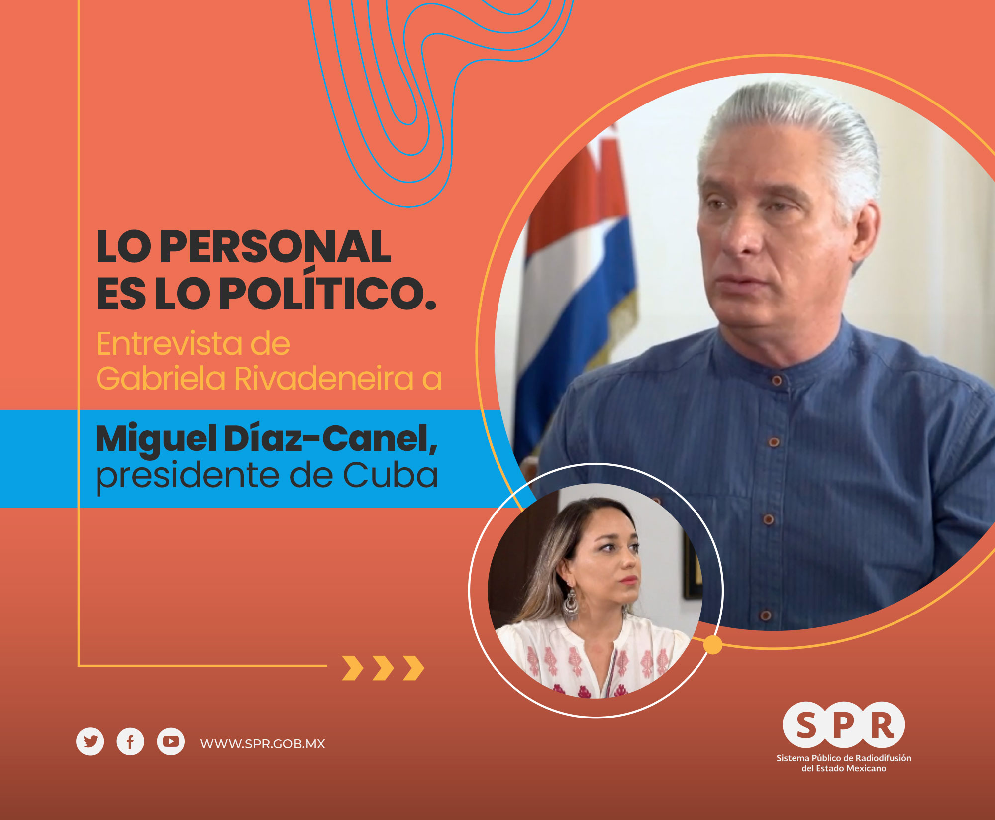 <i>Canal Catorce</i> del SPR transmitirá entrevista especial con Miguel Díaz-Canel, presidente de Cuba