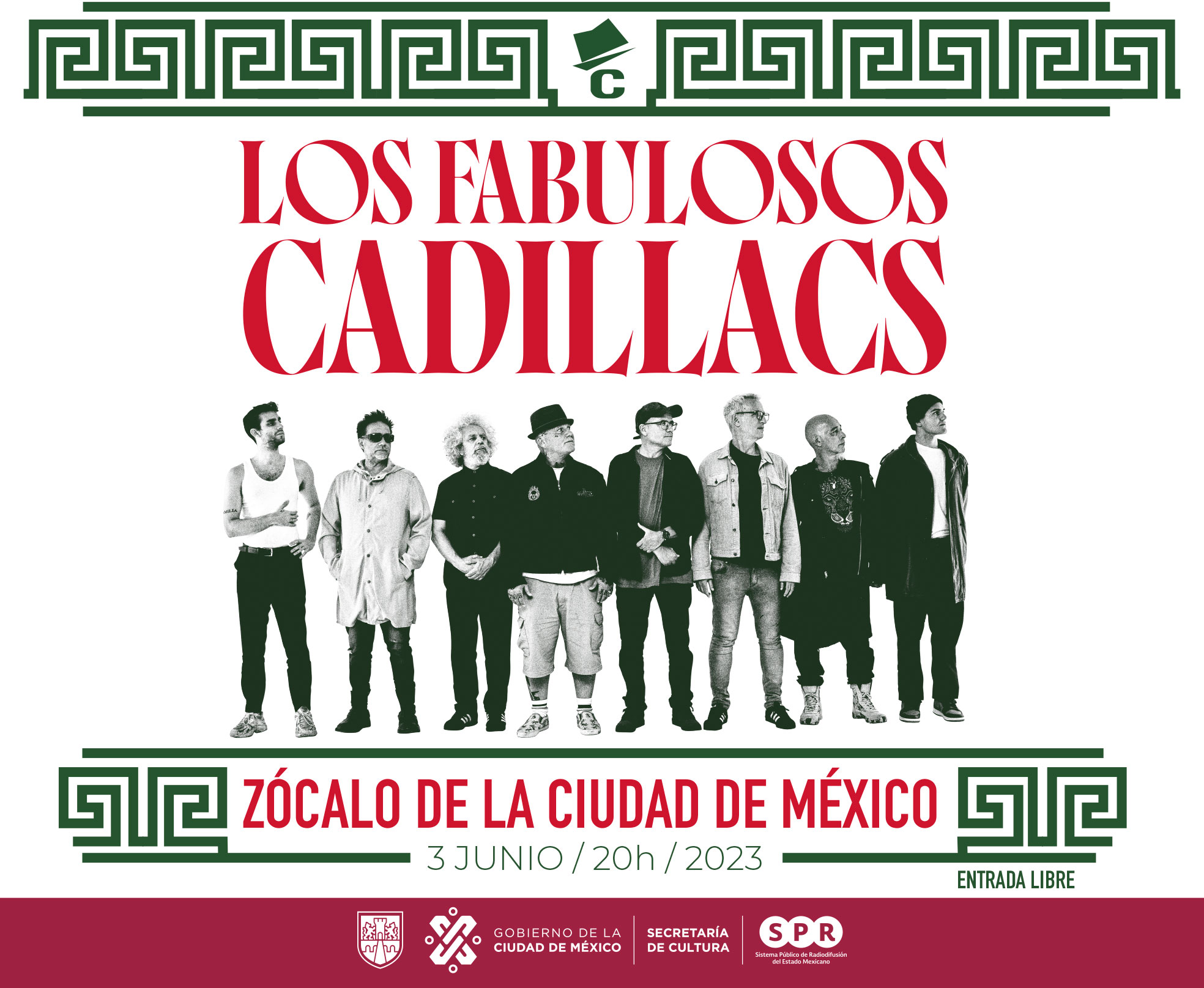 <i>Canal Catorce</i> transmitirá este 3 de junio el concierto de “Los Fabulosos Cadillacs” en el Zócalo capitalino
