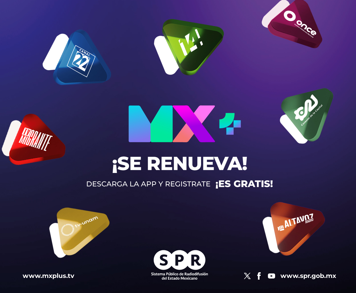 MXPlus se transforma con mayores contenidos y mejor experiencia de usuario